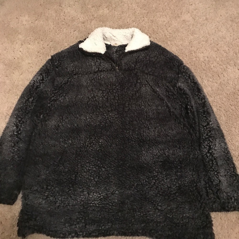 Altar'd State Sherpa fleece pullover